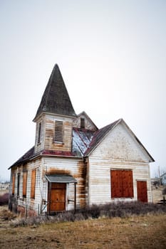 old abandoned church
