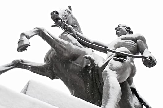 Taming of Horses public sculpture