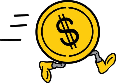 Running dollar