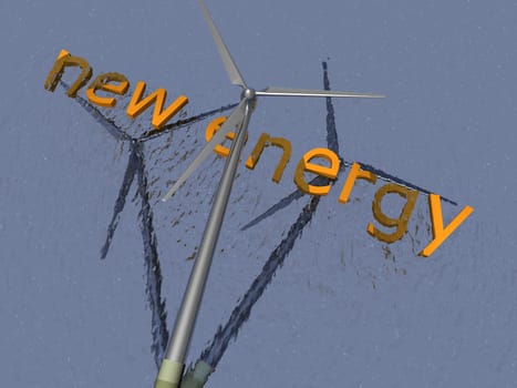 Wind Power - 3D