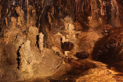 Underground..