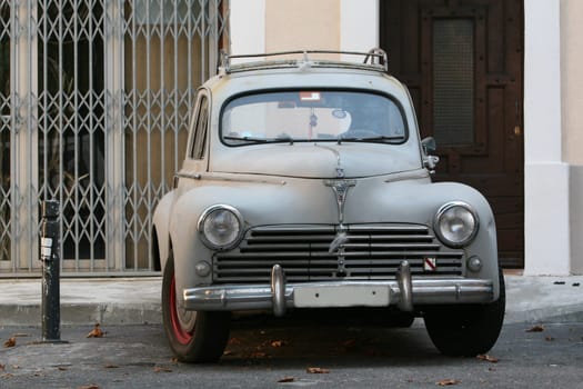 Old Peugeot 203 Classic Car