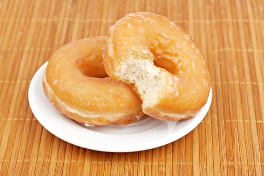 Two donuts