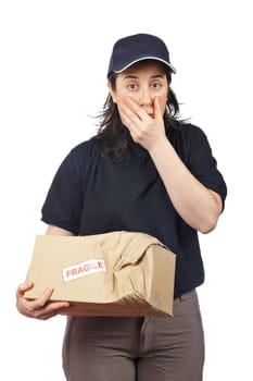 Delivering a damaged package