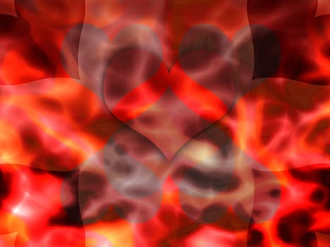 Valentine's Day - Design Template - 3D