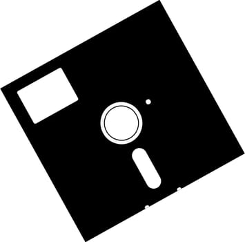 Old vector floppy disk