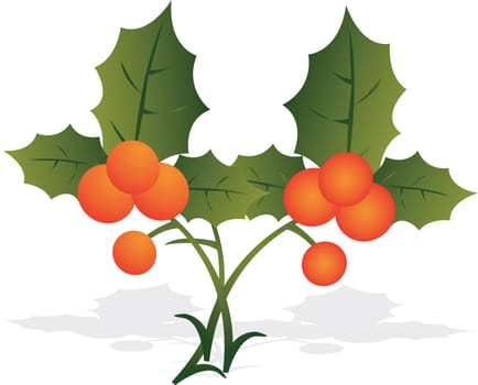 berries with leaves