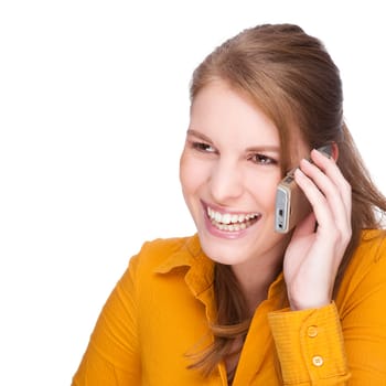 Woman on the phone