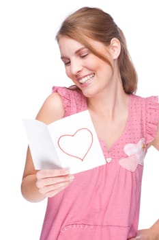 Happy young woman