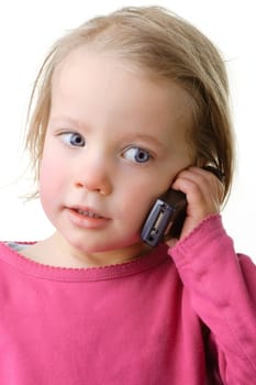 Child with phone