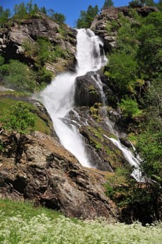 Waterfall in Norway
