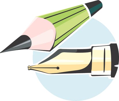 Pen and pencil