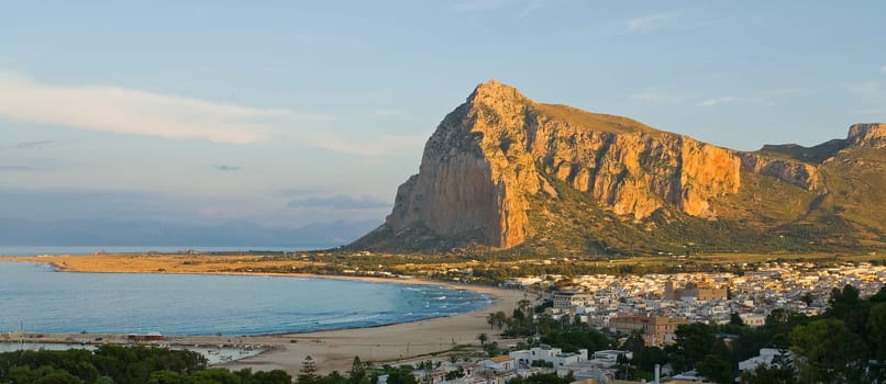 The west coast of Sicily