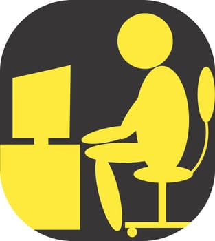 Computer man