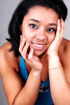 Portrait of a pretty girl.
