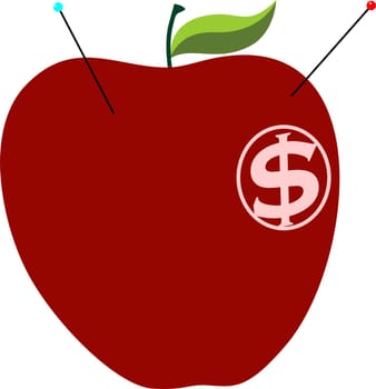 Dollar apple