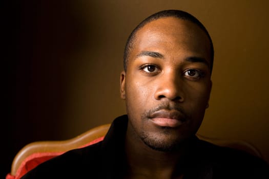 Handsome black man