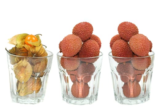 Litchies and Physalis