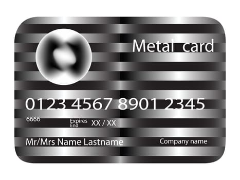 metal credit card