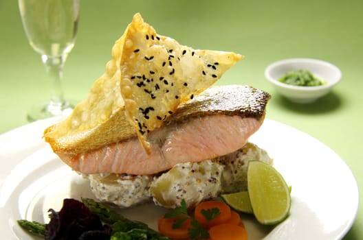 Crispy Skin Salmon