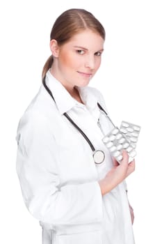 female doctor or woman doctor