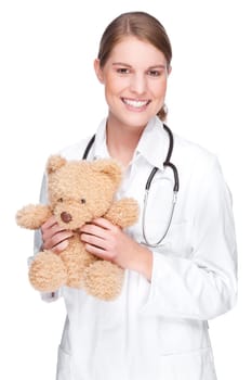 female doctor or woman doctor