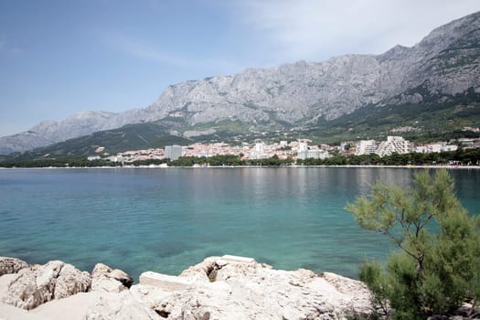 Panorama of Makarska