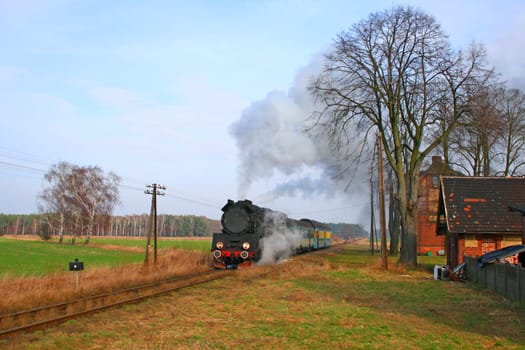 Scene at the small station