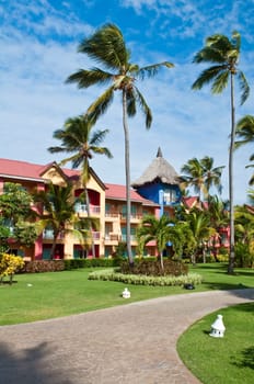 Tropical resort