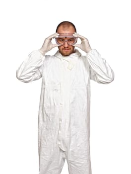 white worker