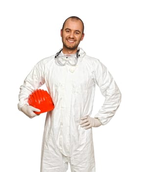 white worker