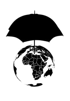 Shielded globe