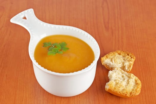 Cream of carrot soup