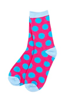Pair of colorful socks