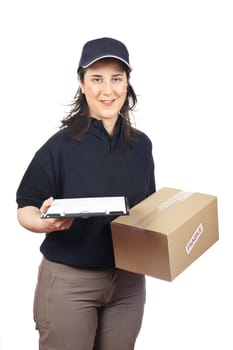 Sign for delivery