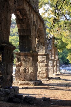 ancient ruins of Phaselis near Kemer