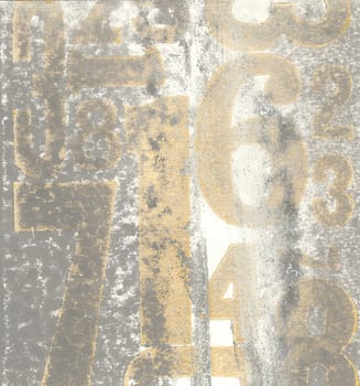 Lead Typeface Poster Font Numbers Background