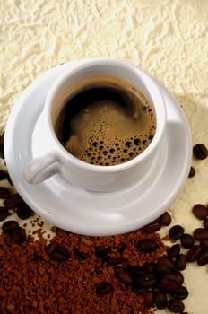 coffee in the cup