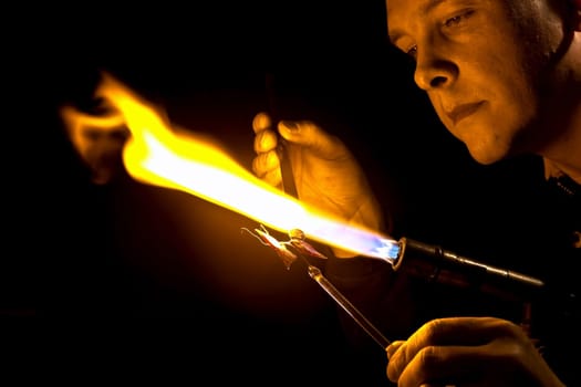 glassblowing...........