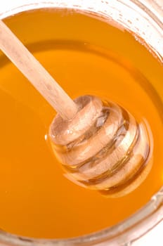 honey in a jar