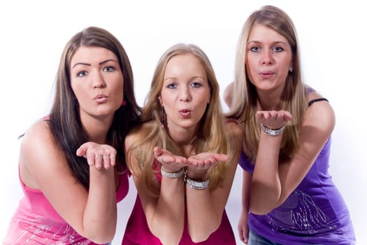 Three young women wd561