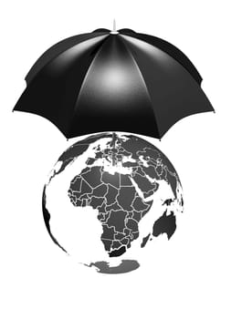 Shielded globe