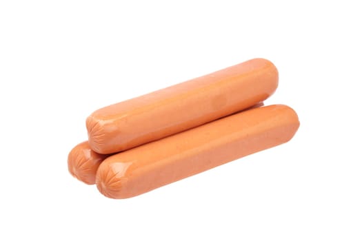 Three sausages
