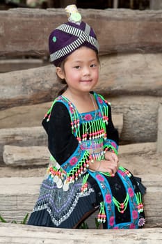 Girl from Laos Hmong