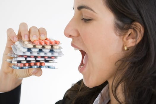 Taking tablets