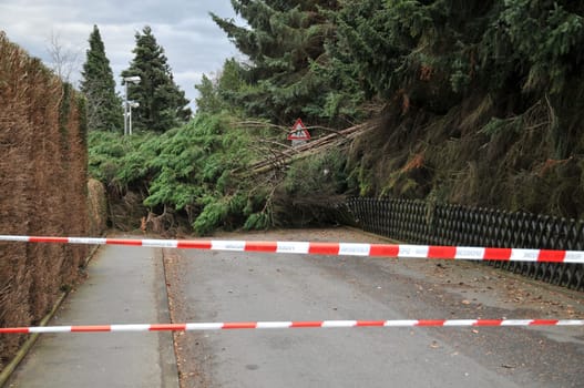 Storm damage
