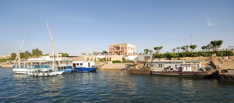 In the port of Luxor