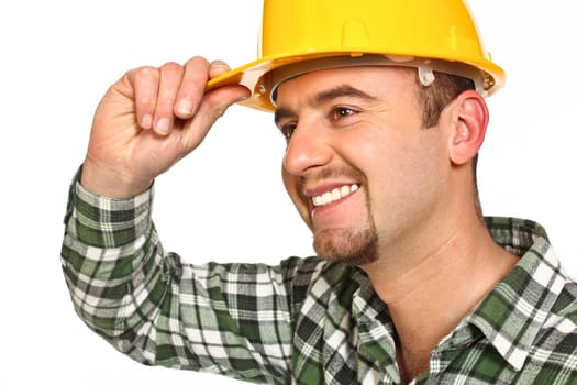 friendly manual worker