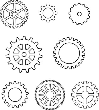 Gears in vector