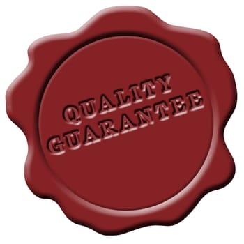 Wax seal red quality guarantee
